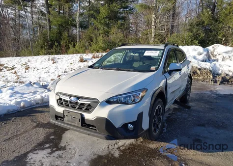2021 Subaru Crosstrek Premium from USA, damaged, VIN JF2GTAEC1M8257384